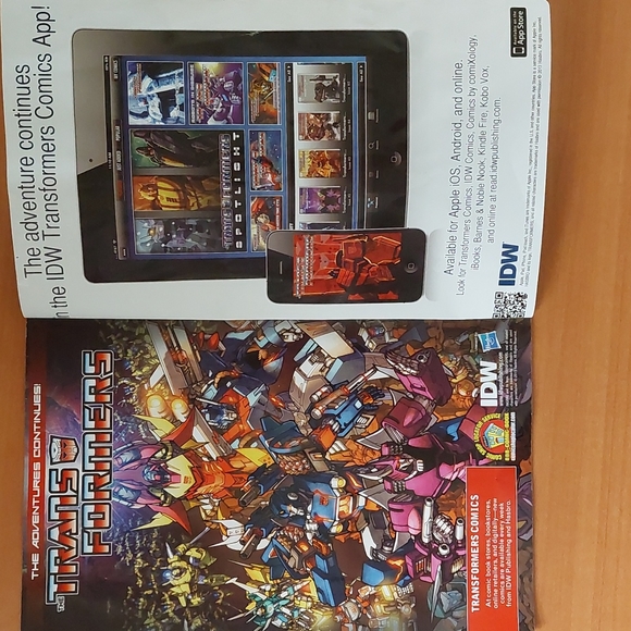 Transformers Generations. Goldfire comic book. - Picture 8 of 8